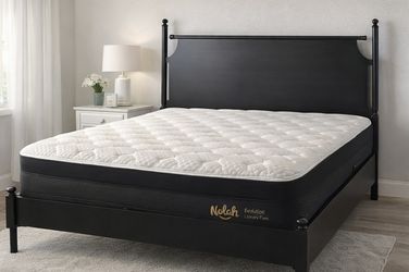 Nolah Mattress, Evolution 15'', King, Cover: Cooling Pillow Top Cover, Firmness: Luxury Firm Like New