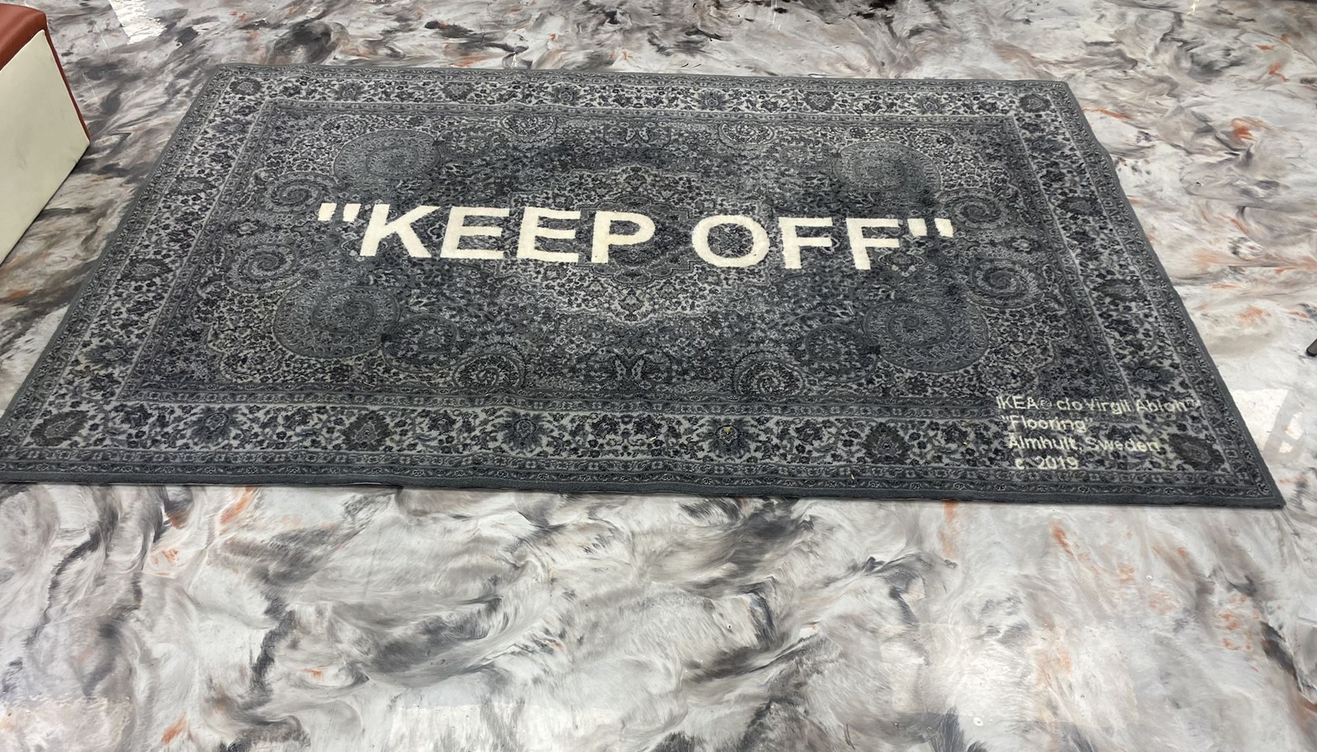 IKEA X Off White “keep Off” Rug for Sale in Lynwood, CA - OfferUp