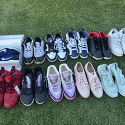 Jordan’s, Adidas, Nike, Basketball shoes
