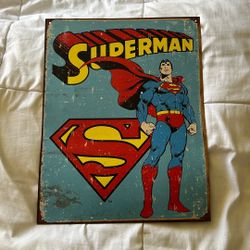 Superman Vintage Sign