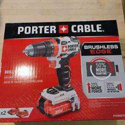 Brand New Porter Cable 20v Lithium Drill/Driver Kit