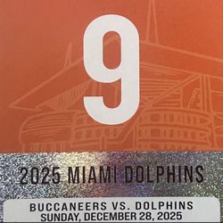 Dolphins VS Buccaneers Orange Parking