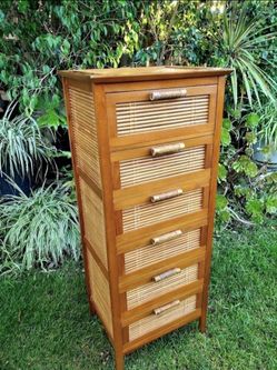 Pier 1 Bamboo Dresser