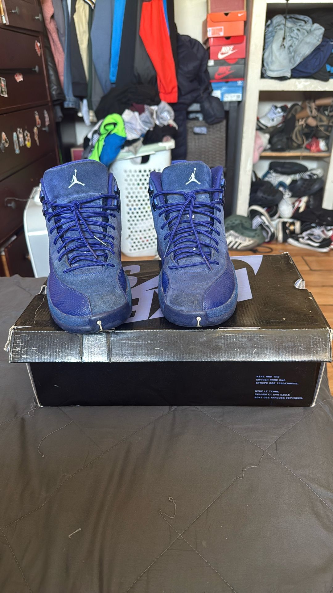 jordan 12's "Deep royal"