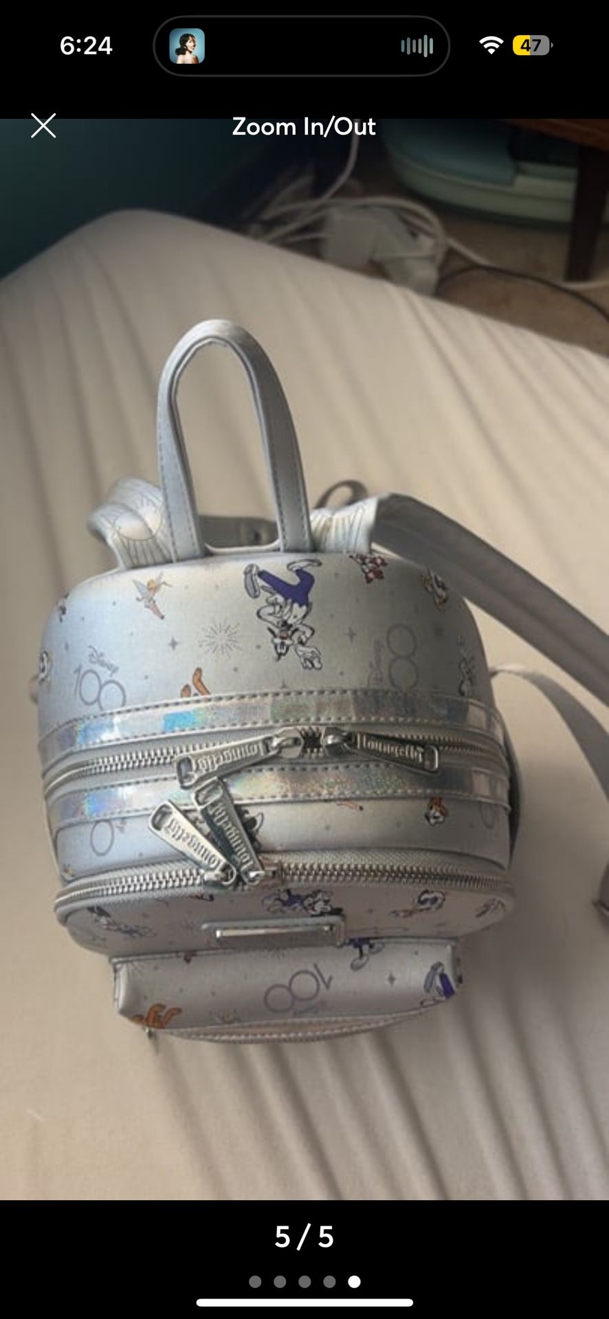 Disney 100th celebration bag