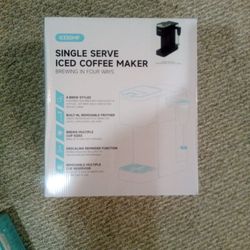 Single Serve Iced Coffee Maker