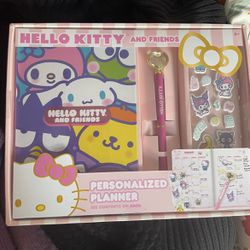 Hello Kitty Sanrio Planner Set