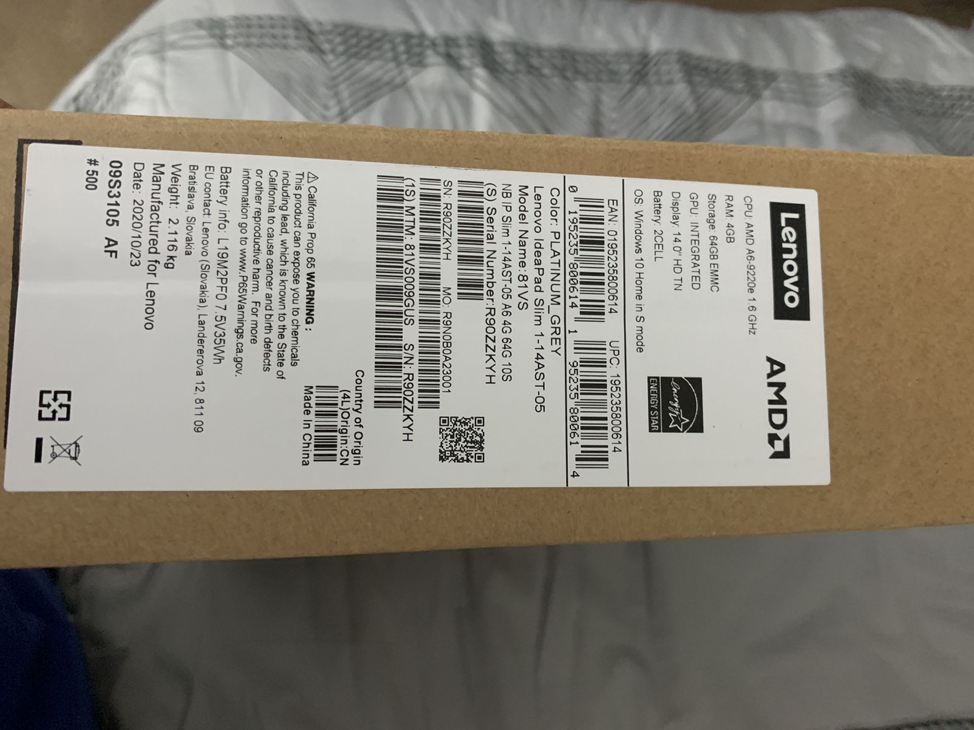 Lenovo Laptop New