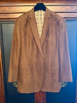 Ralph Lauren Suede Leather Blazer