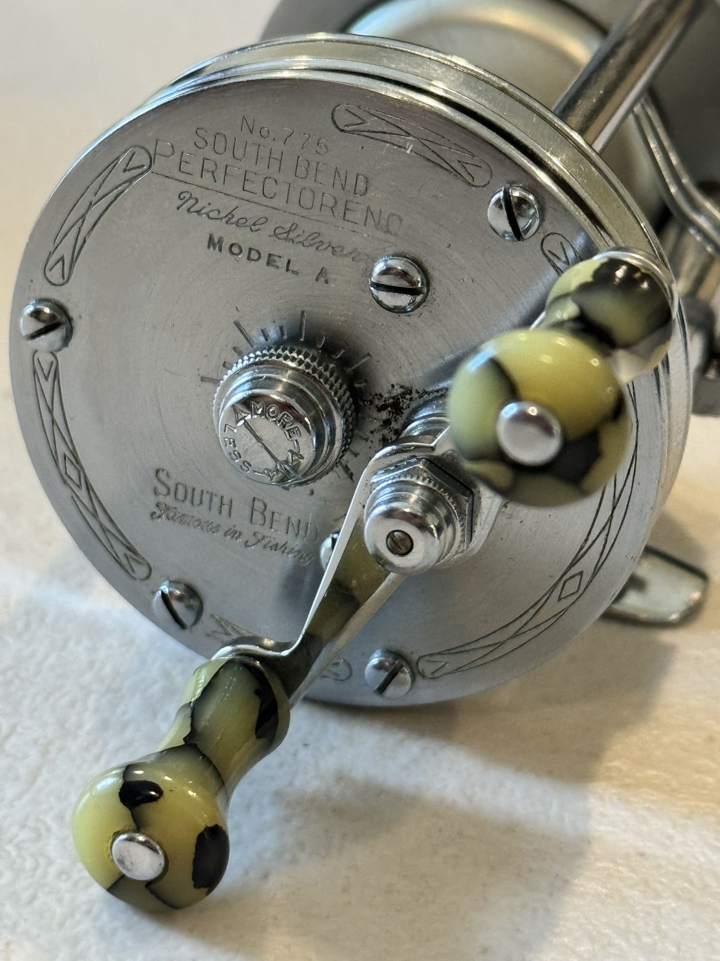 South Bend No. 775 Perfectoreno Model A Vintage Fishing Reel Gift Quality (DTN)