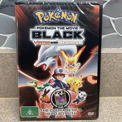 Pokemon The Movie Black Victini and Reshiram (DVD) (UK IMPORT) - Gothitelle Card