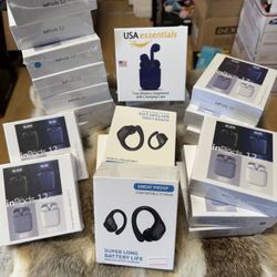 22 Pieces Of Earphones earbuds Wholesale  Wireless Sports, True Wireless