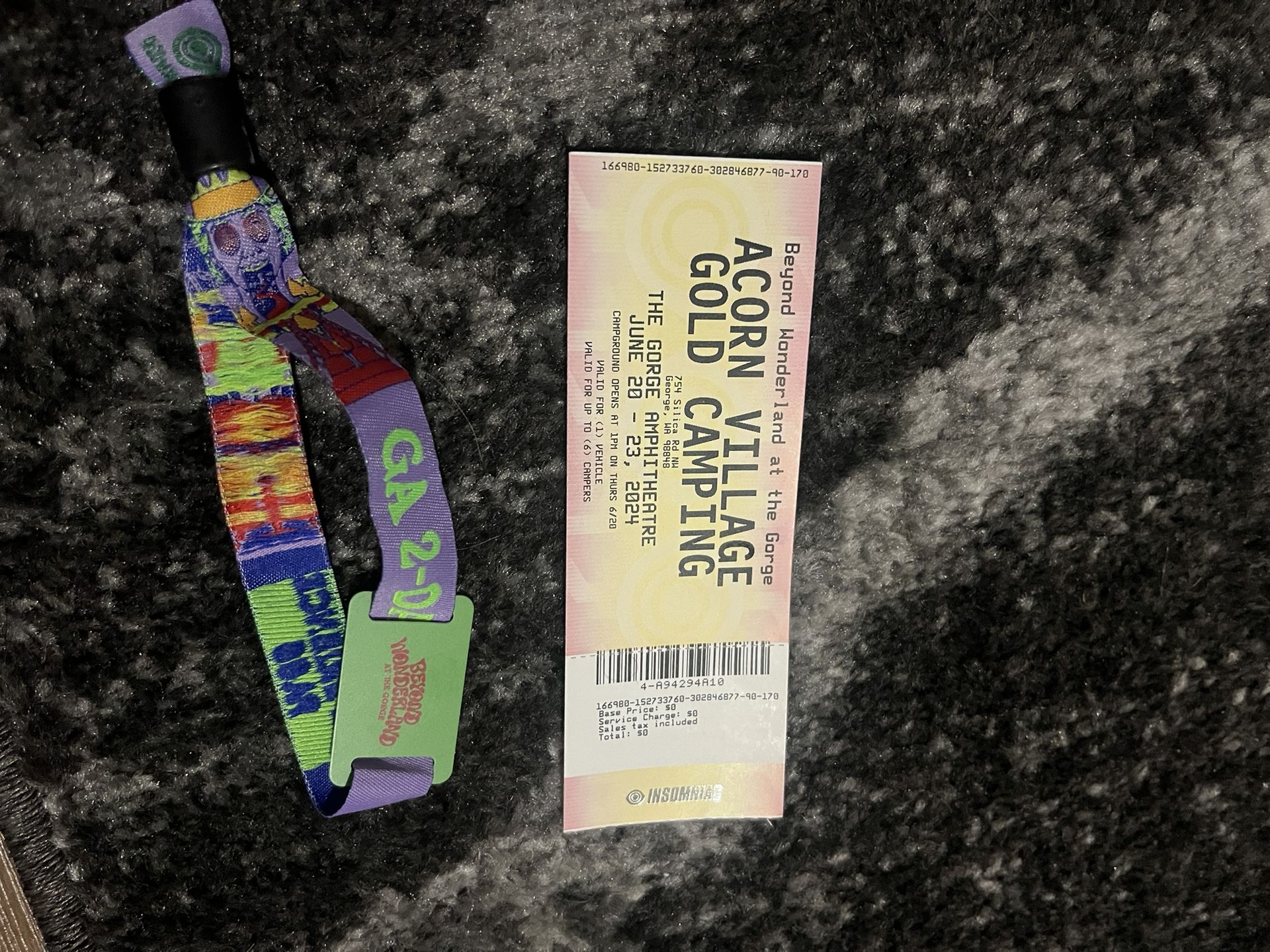 Beyond wonderland @ The Gorge Package
