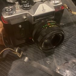  Zenit-EM, a classic Soviet 35mm SLR film camera