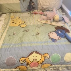Baby Crib Bedding Winnie The Pooh 