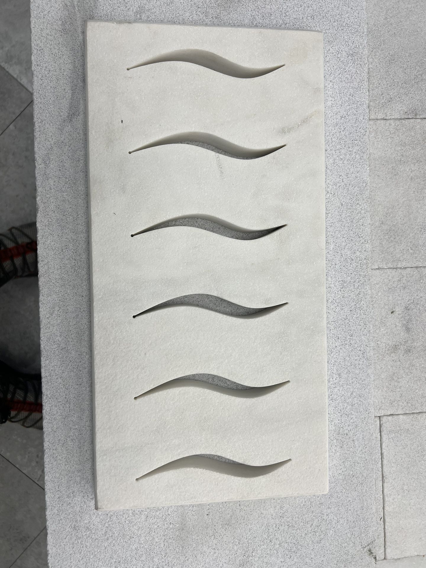 Travertine Marble Drains Tap Cover 