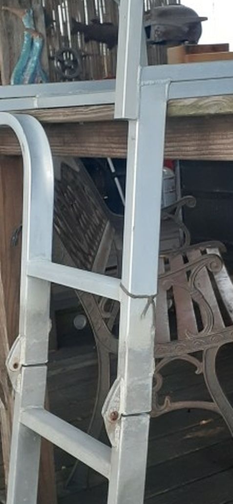 Folding Pontoon Boat Ladder