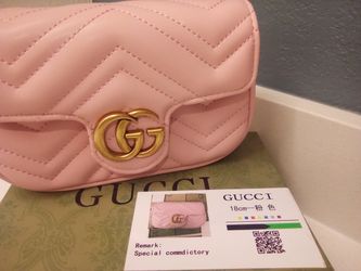 MINI CUTE DESIGNER PINK PURSE WITH CHAIN HANDLE