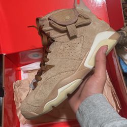 Jordan 6 Travis Scott Khaki