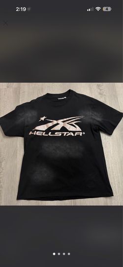 Hellstar black and rose gold size large shirt