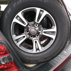 Juego De Rines Para Trocas Toyota Tacomas 4rruner Secoya Tundra Nissan Frontier Yantas Muybuenas Medida 17
