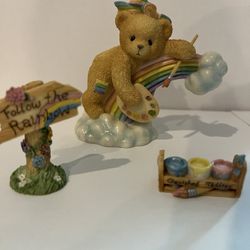CHERISHED TEDDIES Bear Vintage 1997 Ellen “You Color my Rainbow” 302775 with COA