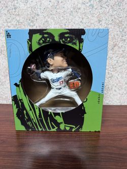 SHOHEI OHTANI PITCHING BOBBLEHEAD NEW IN BOX- DODGERS