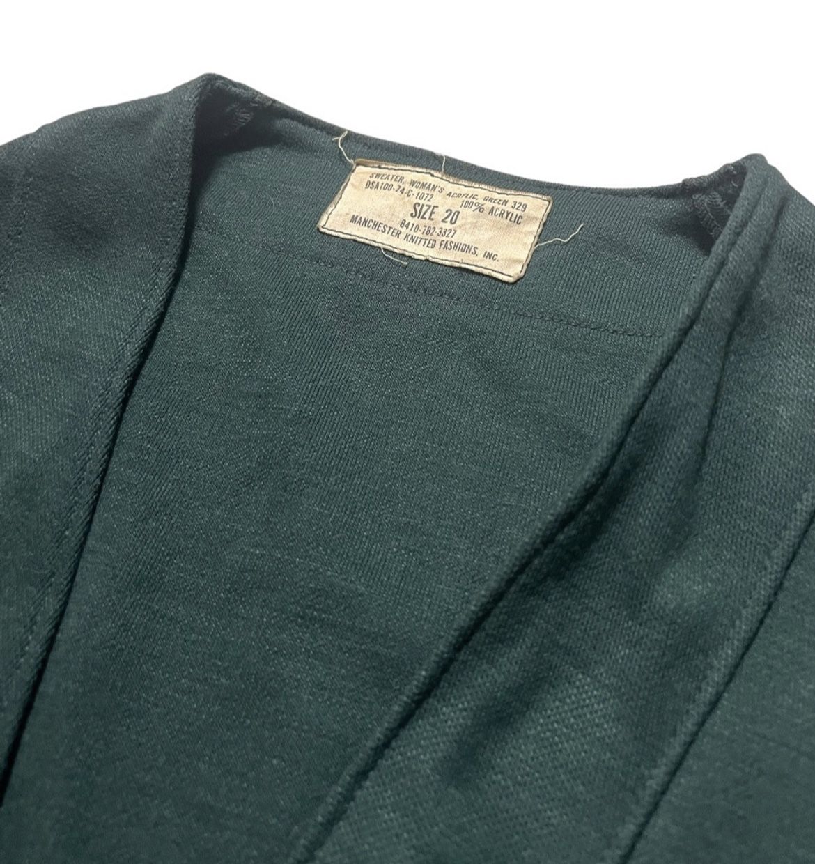 Vintage Military Style Cardigan