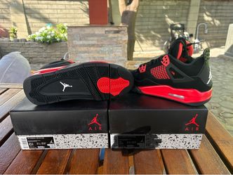 NEW SKEAKERS 4 Retro GS Red Thunder