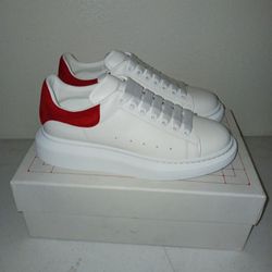 Alexander McQueen Sneakers Red Heel