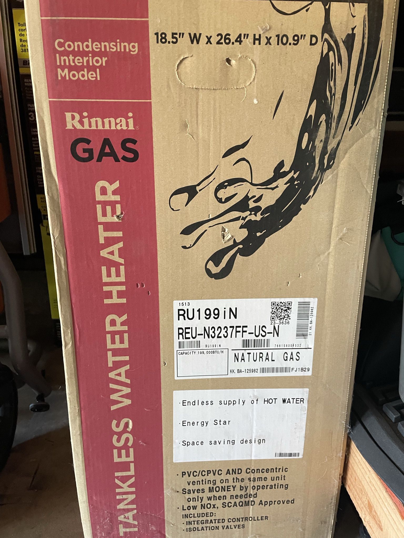 Tankless Water Heater NEW IN BOX