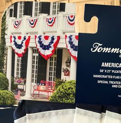 Tommy Bahama American flag bunting