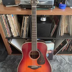 Yamaha sunburst FG 730S Acoustic guitar