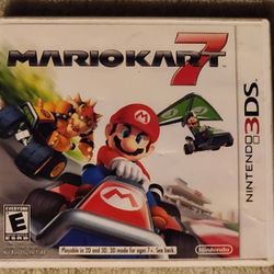Mario Kart 7 (Nintendo 3DS, 2011) Complete w/ Manual Pre Owned 