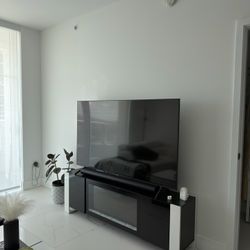 TV Stand With Fireplace 
