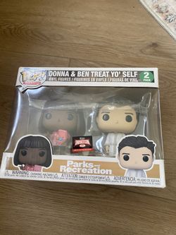 Funko pop tv parks and recreation Donna and Ben 