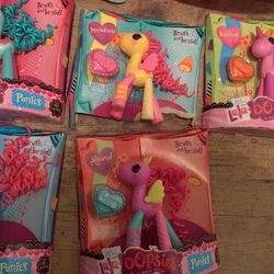 Mini Lalaoopsies  Ponies💝💛💜💙🧡 (Lalaoopsy)