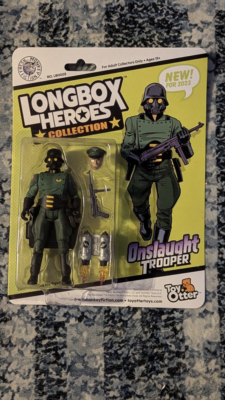 J. Fresh Monkey Fiction - The Rocketeer Longbox Heroes - Onslaught Trooper