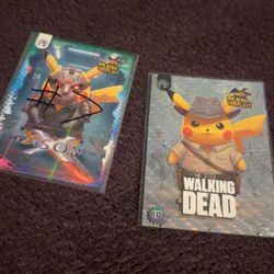 Pikachu Cosplay Cards 