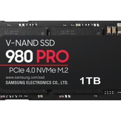 Samsung 980 Pro SSD 1TB  M.2 NVMe 4x4 Laptop Computer Storage Drive