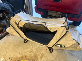 Single Cot tent with a soft mattress