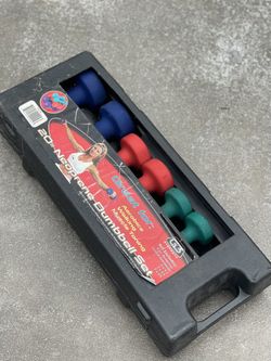Neoprene Dumbbell Weight Set x $35