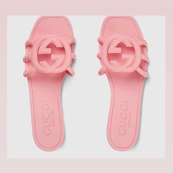 Pink Gucci Sandals 