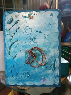 Controlled Chaos Blues original art piece