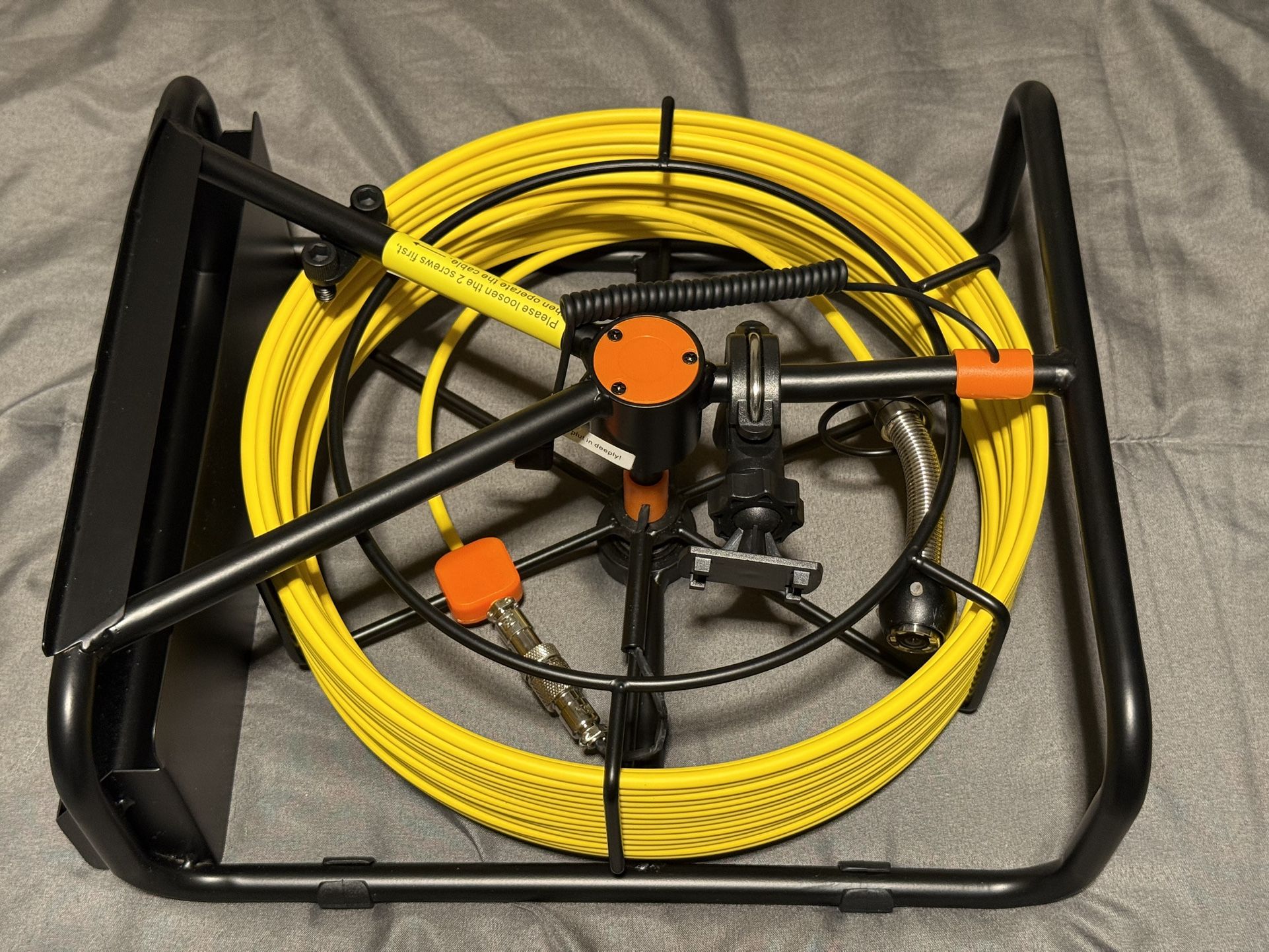 4.3In 20m/65.6ft Sewer Camera LCD Monitor HD Drain Pipe Inspection Camera