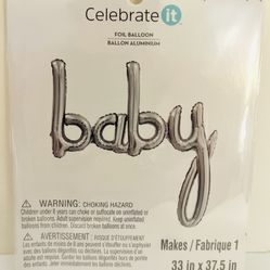 Celebrate It Baby Foil Balloon!