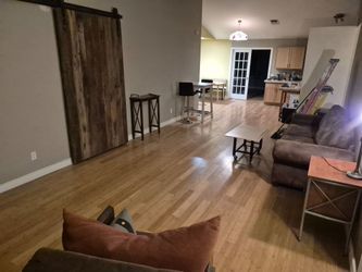 Very large reclaimed wood barn door