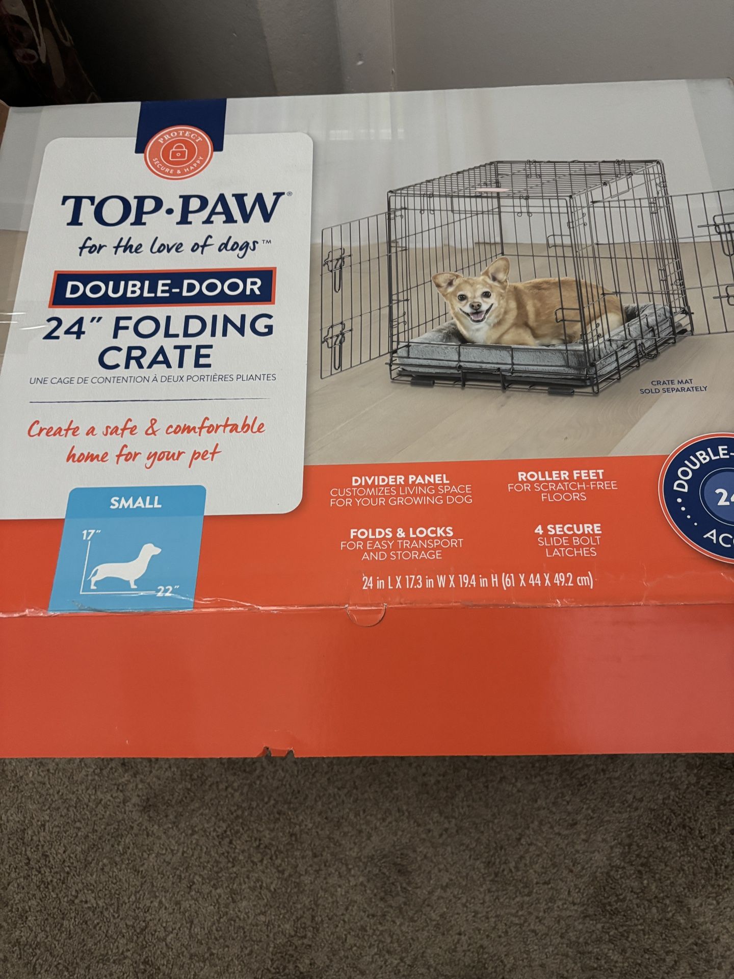24” Dog Crate