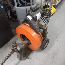 Maxi-rooter snake drain cleaner