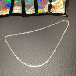 Silver 925 Mariner Chain 18 inch 5 grams